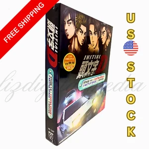 DVD Anime INITIAL D (Stage 1 - 6) + 3 Movies + Extra COMPLETE SET English Dub - Picture 1 of 5