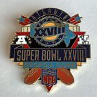 1994 Super Bowl XXVIII Atlanta Géorgie Dallas Cowboys Buffalo Bills épingle revers