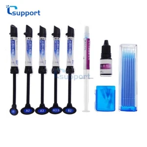 Dental Universal Light Cure Composite Resin Kit A1 A2 A3 A3.5 B1 Shade - Picture 1 of 14