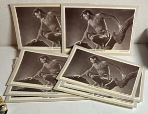 NOSTALGIE POSTKARTEN: PROMI POSTKARTEN #33 JOHNNY WEISSMÜLLER X8 - Bild 1 von 2