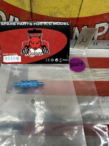 Redcat Racing 02156B Blue Aluminum Fuel Filter - Picture 1 of 3