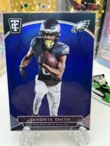 2024 Totally Certified Devonta Smith /149 Mirror Blue #75 Eagles - Picture 1 of 3