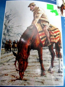 Janlynn Morning Ride Horse Counted Cross Stitch Kit - Picture 1 of 4
