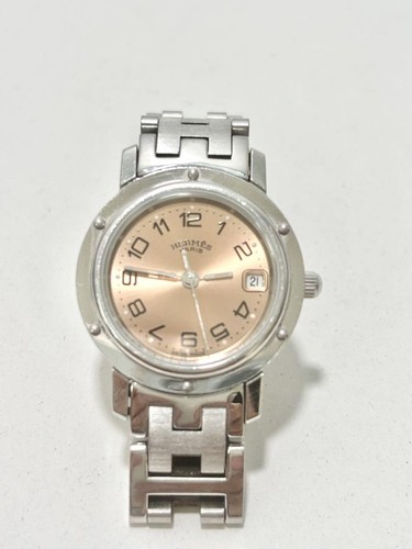 HERMÈS Hermes Clipper Cl4.210 quadrante rosa