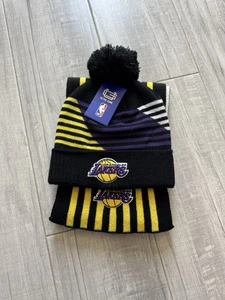 Los Angeles Lakers Ultra Game Beanie & Schal - Bild 1 von 2