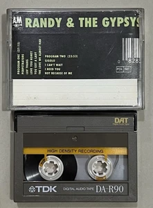 Randy & The Gypsys DAT Studio Production Master Cassette Tape Ultra Rare - Picture 1 of 3