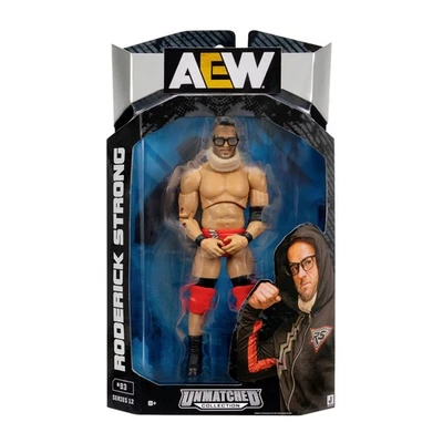 AEW All Elite Wrestling Unmatched Roderick Strong Figure NEW - image 1 of 4
