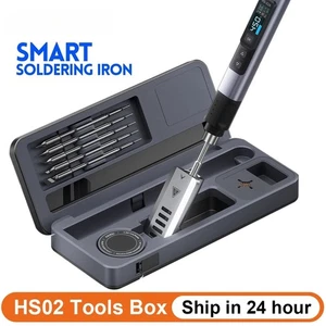 Soldering Iron HS-02A Tools Box PD 100W Adjustable Constant Temperature Tools - Picture 1 of 36