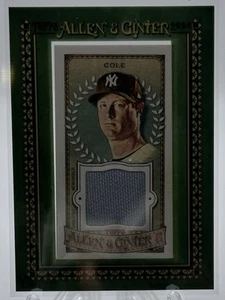 2024 Topps Allen & Ginter MINI Framed Relic Gerrit Cole - New York Yankees - Picture 1 of 2