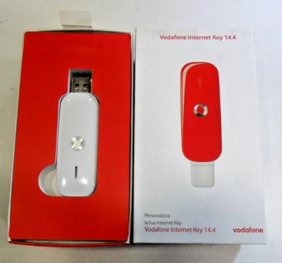 Chiavetta Modem USB Vodafone Internet Key 14.4 mbps HUAWEI K3806H 3G USATA - Immagine 1 di 2