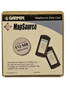 Garmin 512 MB Megabyte Blank Data Card 010-10226-21 - Picture 1 of 4