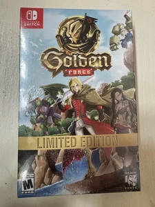 GOLDEN FORCE LIMITED EDITION #0972/2000 - Nintendo Switch - NEW Read Description - Picture 1 of 5