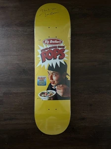 Thank You Tim Gavin Grande Fratello Penis Pops Cereal Box Skateboard Deck Firmato - Foto 1 di 6