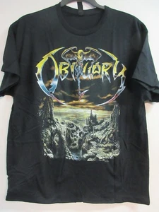 OBITUARY OFFICIAL MERCH THE END COMPLETE BAND CONCERT MUSIC T-SHIRT EXTRA LARGE - Bild 1 von 5