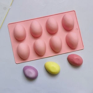 Silicone Molds for Creating Easter For Egg Shaped Chocolates and Treats - Picture 1 of 36
