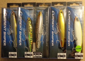 Lote 5 Señuelos de Pesca Nuevos Diferentes Shimano Coltsniper y Francotirador Actual Paseo 130 - Imagen 1 de 1