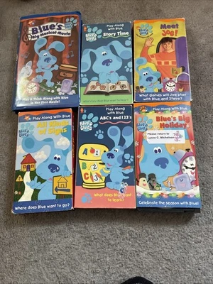 Blue’s Clues VHS lot - Image 1 of 4