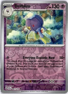 Drifblim Uncommon SV07: Stellar Crown 061/142 NM - Picture 1 of 2