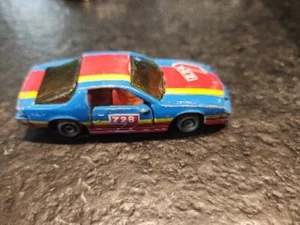 Vintage Kidco Lock-ups 1952 blau rot gelb Z28 Die Cast Modellauto  - Bild 1 von 4