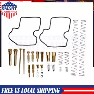 CARB REBUILD KIT FOR KAWASAKI PRAIRIE 650 700 BRUTE FORCE 650 CARBURETOR REPAIR - Foto 1 di 7