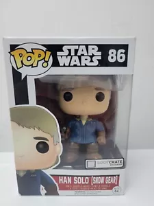 Funko Pop Star Wars Han Solo (Snow Gear) #86 Loot Crate Exclusive Vinyl Figur - Bild 1 von 9