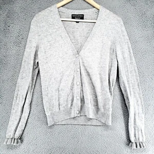 Banana Republic Fine Italian Yarn Womens S Filpucci Bow Cuff Cardigan Sweater - Picture 1 of 18