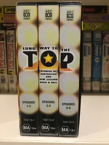 LONG WAY TO THE TOP - BOX SET - VHS - Picture 1 of 6