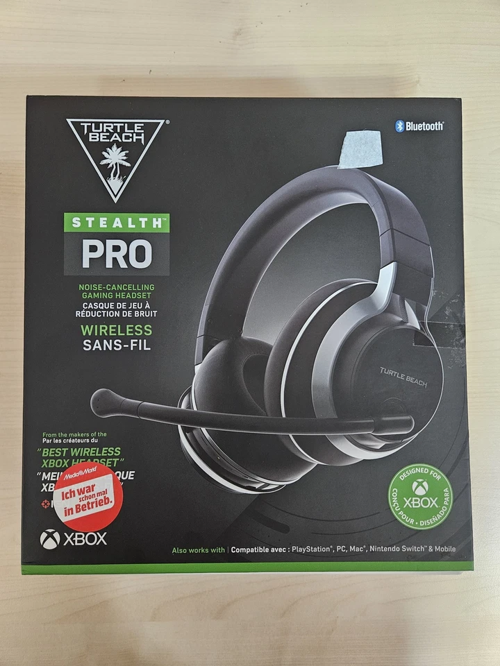 TURTLE BEACH Stealth Pro Xbox, Over-ear Gaming Headset Bluetooth Schwarz - Bild 1 von 1