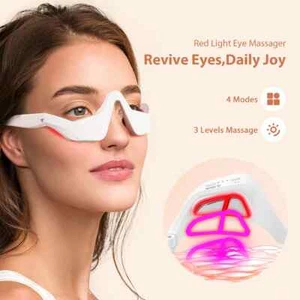 Eye Massager 3D Eyes Relax Massager Fatigue Relief Lighten Dark Circles Smooth - Picture 1 of 17