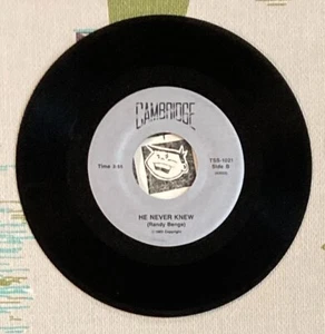 Cambridge 45 Another Day / He Never Knew 1983 Autographed Private VG+ - Picture 1 of 4