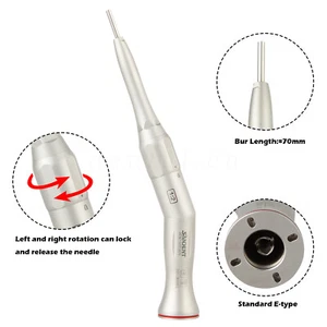Accesorio de pieza de mano quirúrgica dental 1:2 ángulo de 20° recto estilo NSK fresas de 70 mm - Imagen 1 de 22