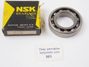 NKS 30x55x13 SEALED DEEP GROOVE BALL BEARING 6006 MOTORCYCLE SNOWMOBILE ATV - Picture 1 of 1