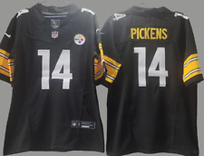 Pittsburgh Steelers #14 George Pickens Black Stitched Men's Fan Jersey NWT