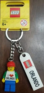 Nuovo Lego - I LOVE ORLANDO - Portachiavi minifigure 850491 - Foto 1 di 2