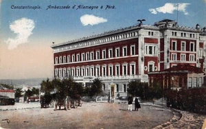 AK FX: Deutsche Botschaft, Konstantinopel Istanbul, Türkei DB 1910er Jahre - Bild 1 von 2