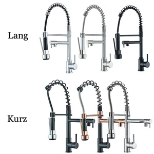 Küchenarmatur 360° Einhebelmischer Spüle Wasserhahn Mischbatterie für Küche - Bild 1 von 103