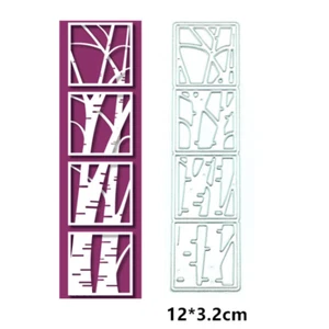 Baum Metall Schneiden Stanzen Schablone für DIY Papier Karte Scrapbooking Herstellung - Bild 1 von 5