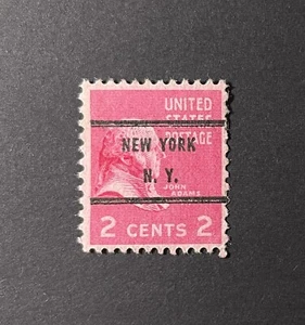 New York, New York Type 71 Precancel - 2 cents Prexie U.S. #806 - NY - Picture 1 of 1