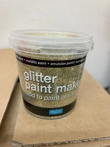 Polyvine Glitzer Lackierer Gold Basteln Weihnachten - Bild 1 von 1
