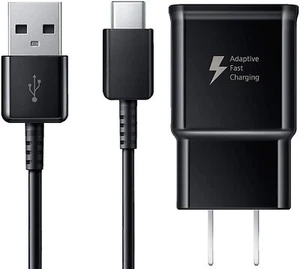 Samsung Galaxy Compatible Fast Charger with USB Type C Cable [ 4FT ]  - Picture 1 of 5