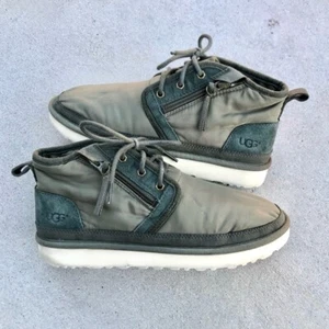 UGG Neumel Zip MLT Mens Shoes Military Green Mid Top Sneakers 1102430 Size 9 US - Picture 1 of 16