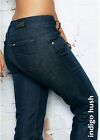 Lee Leola Straight Jeans W27 L33 Hose Stretch Denim Dark Blau Slim Fit L332DHAL