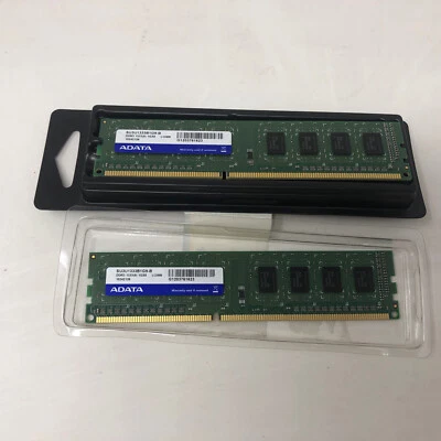 ADATA SU3U1333B1G9-B DDR3 1333 PC10600 U-DIMM 1GX8 X 2 (TOTAL 2GB) - USED - Image 1 of 3