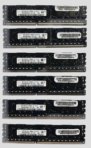 Hynix Memory HMT325R7CFR8C-PB 1600MHz ECC RAM 12GB (6X 2GB) - Picture 1 of 1