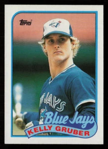Kelly Gruber 1989 Topps #29 Toronto Blue Jays Baseball Card - Picture 1 of 2