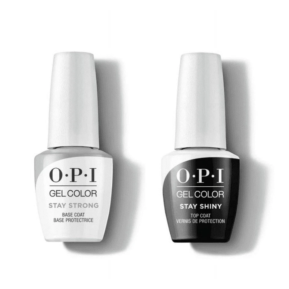 OPI GelColor - Stay Strong & Shiny -  Base & Top Coat Duo Pack - New Bottle! - Image 1 of 1