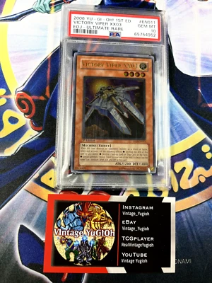 Yugioh PSA 10 Victory Viper XX03 EOJ-EN011 1st Edition Ultimate Rare - Image 1 of 4