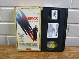 Warlock VHS Tape Horror Movie Rated R 1992 Starmaker Magic & Witches Fantasy - Picture 1 of 7