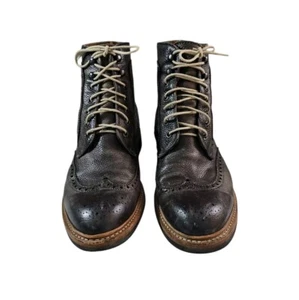 Lottusse Herren zweifarbig Walton Budapester Derbies Stiefel Gummisohle US 8 - Bild 1 von 9