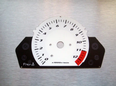 Tachoscheibe passend für Suzuki SV1000 SV650 S weiß Gauge Drehzahlmesser SV - Bild 1 von 3